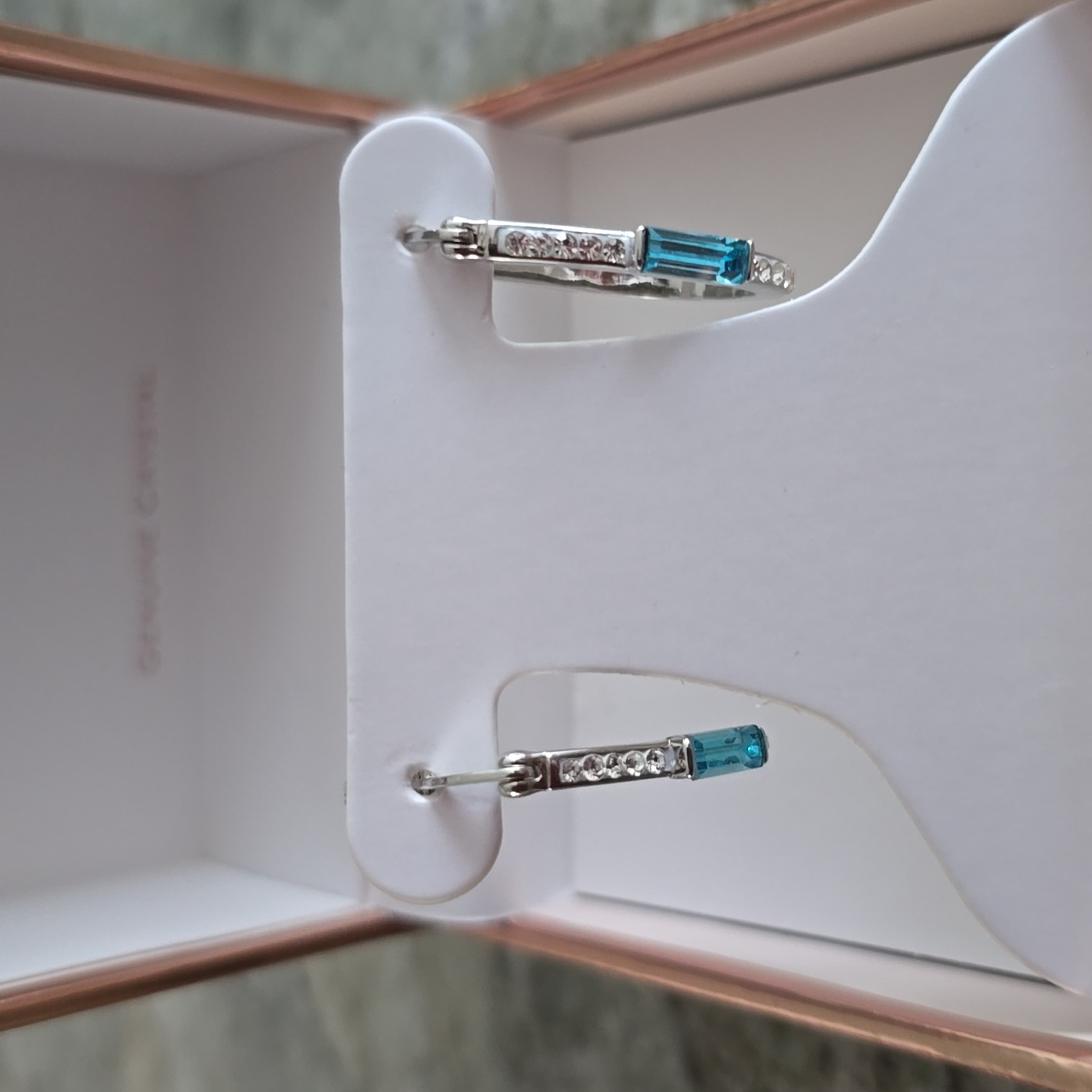 Chrystina Brand Genuine Crystal Hoop 